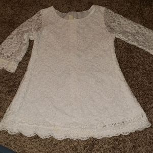 Girls lace dress
